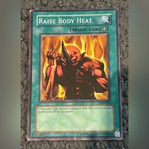 Yu-Gi-Oh Raise Body Heat LOB-097